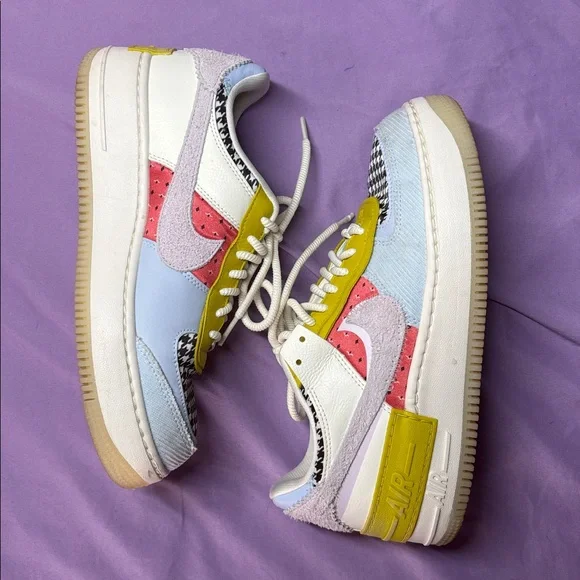 Nike AF1 Shadow Sail/Doll-Hydrogen Blue - Picture 5 of 7